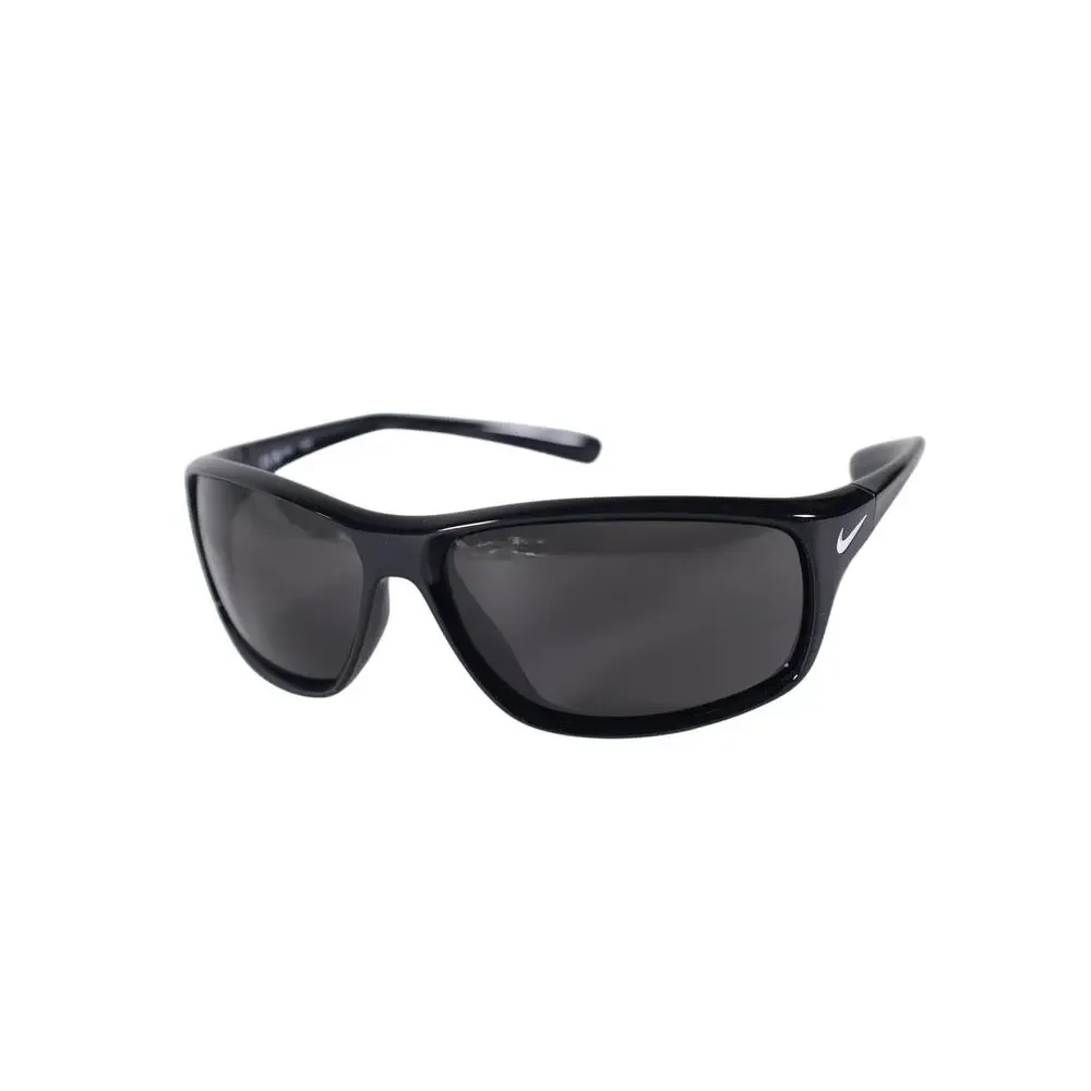 Nike Adrenaline Wraparound Sport Performance Mens Sunglasses-Black / Grey-NWT